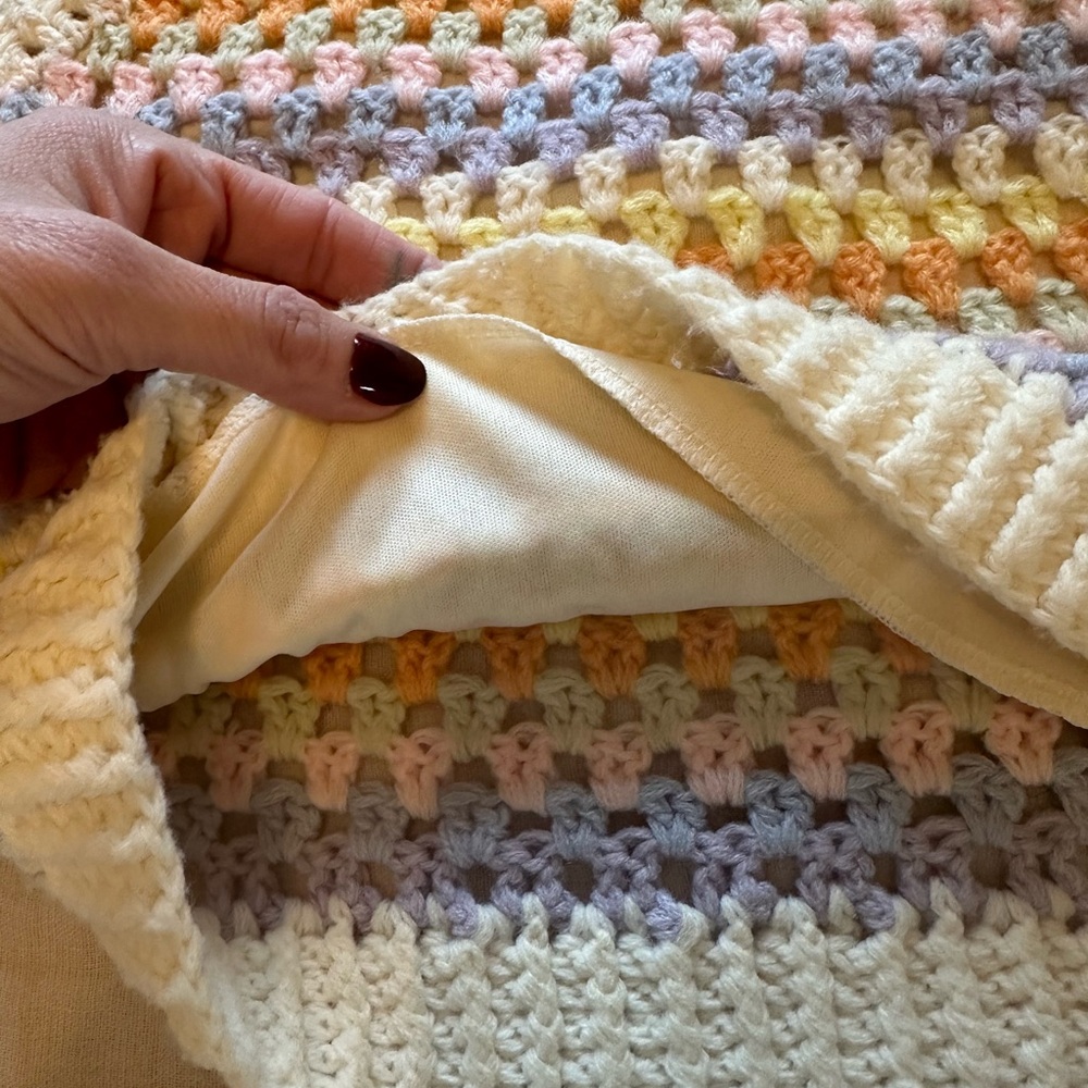 Colorful Crochet Two-Piece Set - Picture 5 of 5